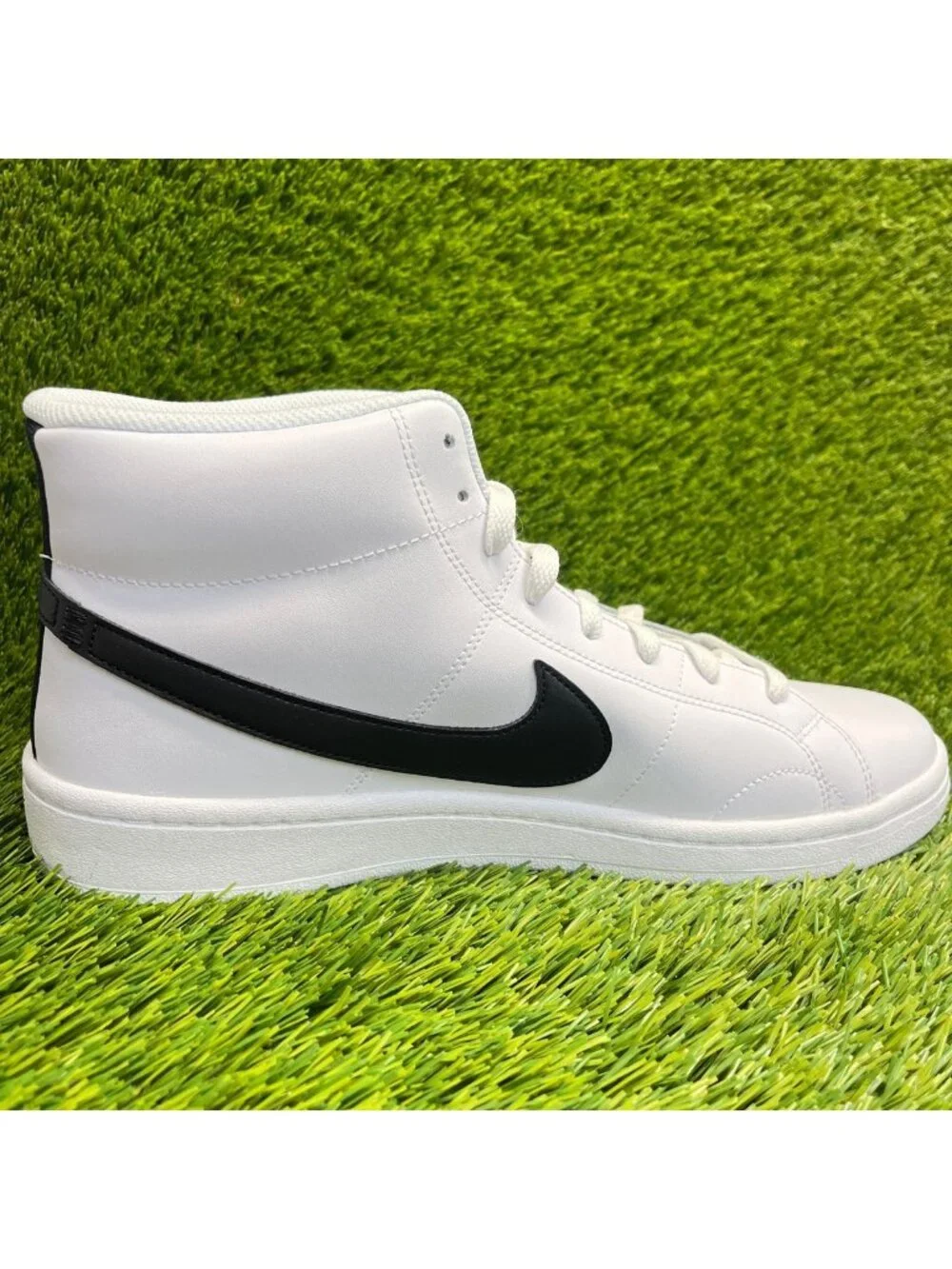 Nike Court Royale 2 Mid Mens Size 11 White Athletic Leather Shoes Sneakers